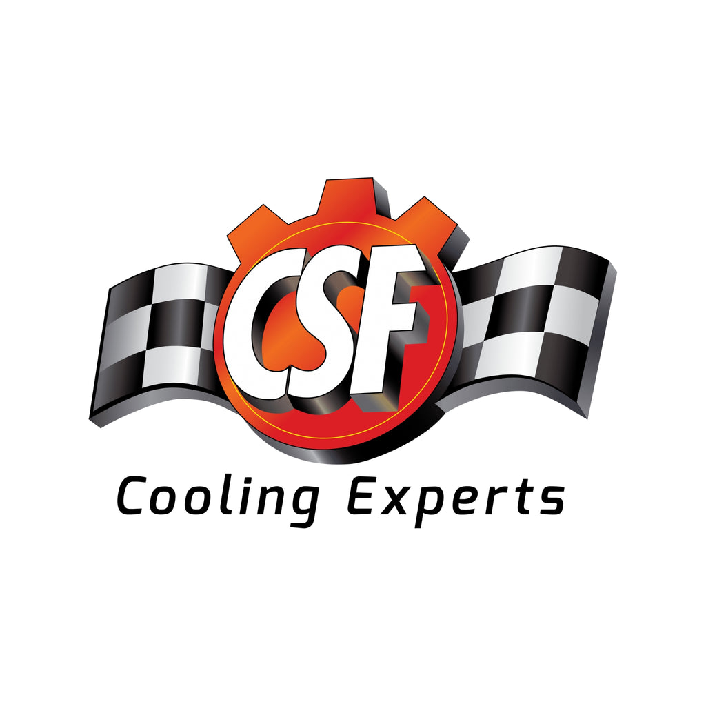 CSF logo – leading brand in automotive cooling solutions and high-performance charge air coolers
