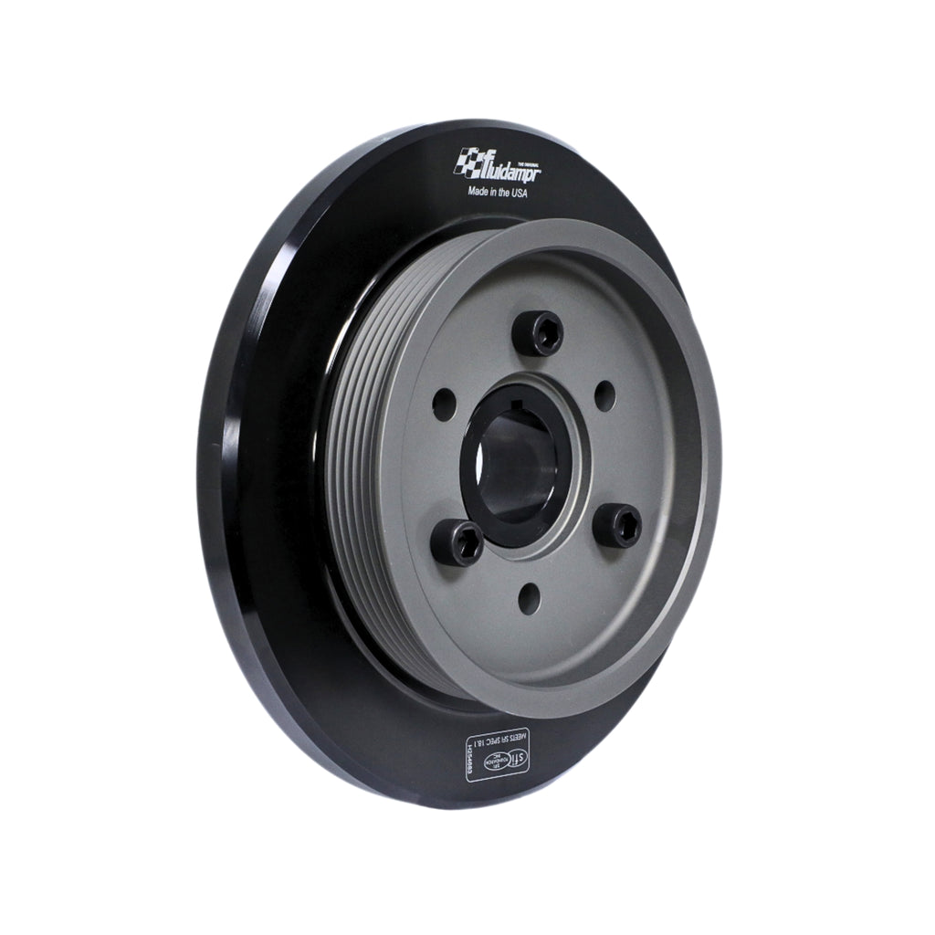 Fluidampr steel internally balanced harmonic damper for Toyota 2JZ inline-6 engine – reduces vibrations and extends engine life
