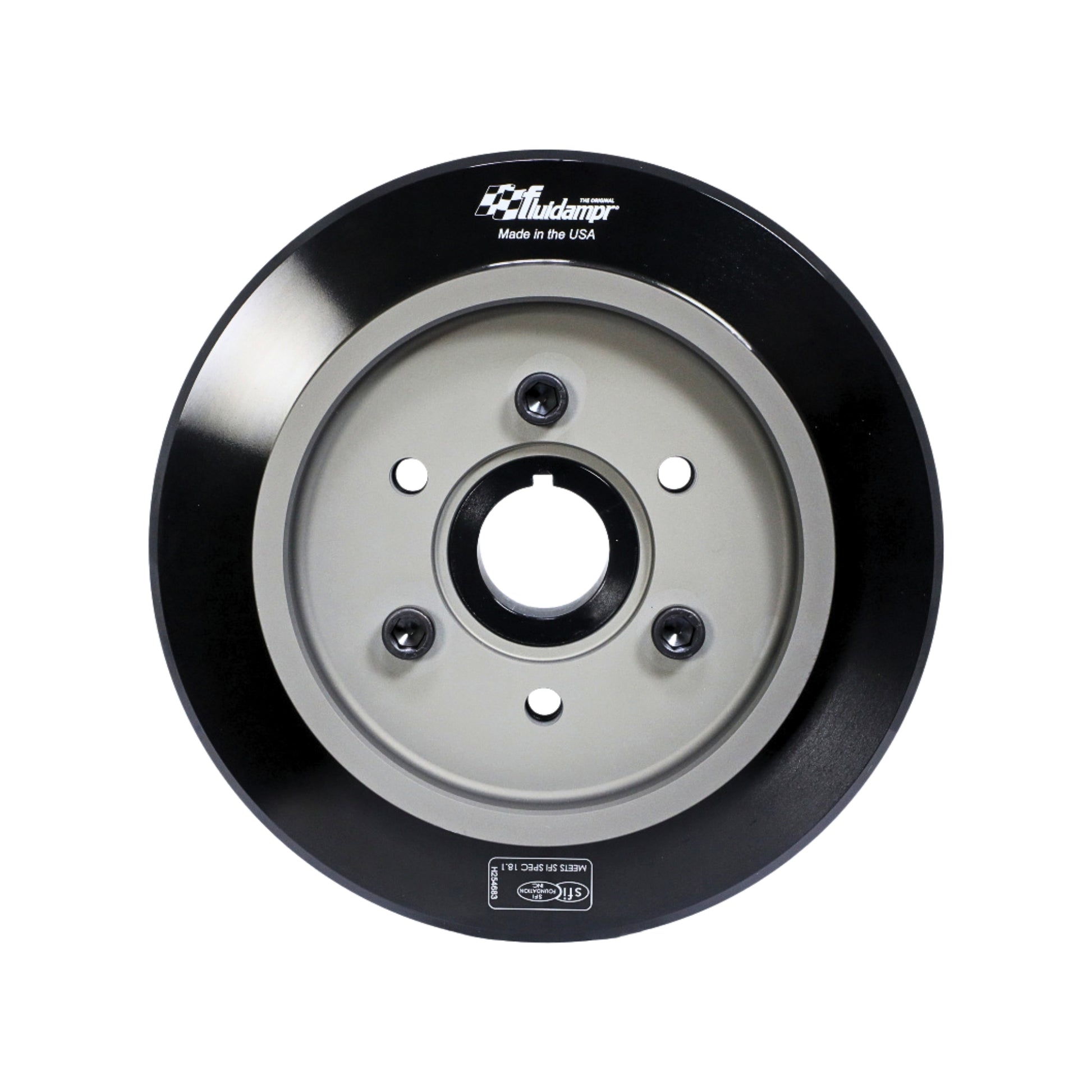 Toyota 2JZ I6 engine Fluidampr steel damper – aftermarket part engineered for vibration control and engine smoothness
