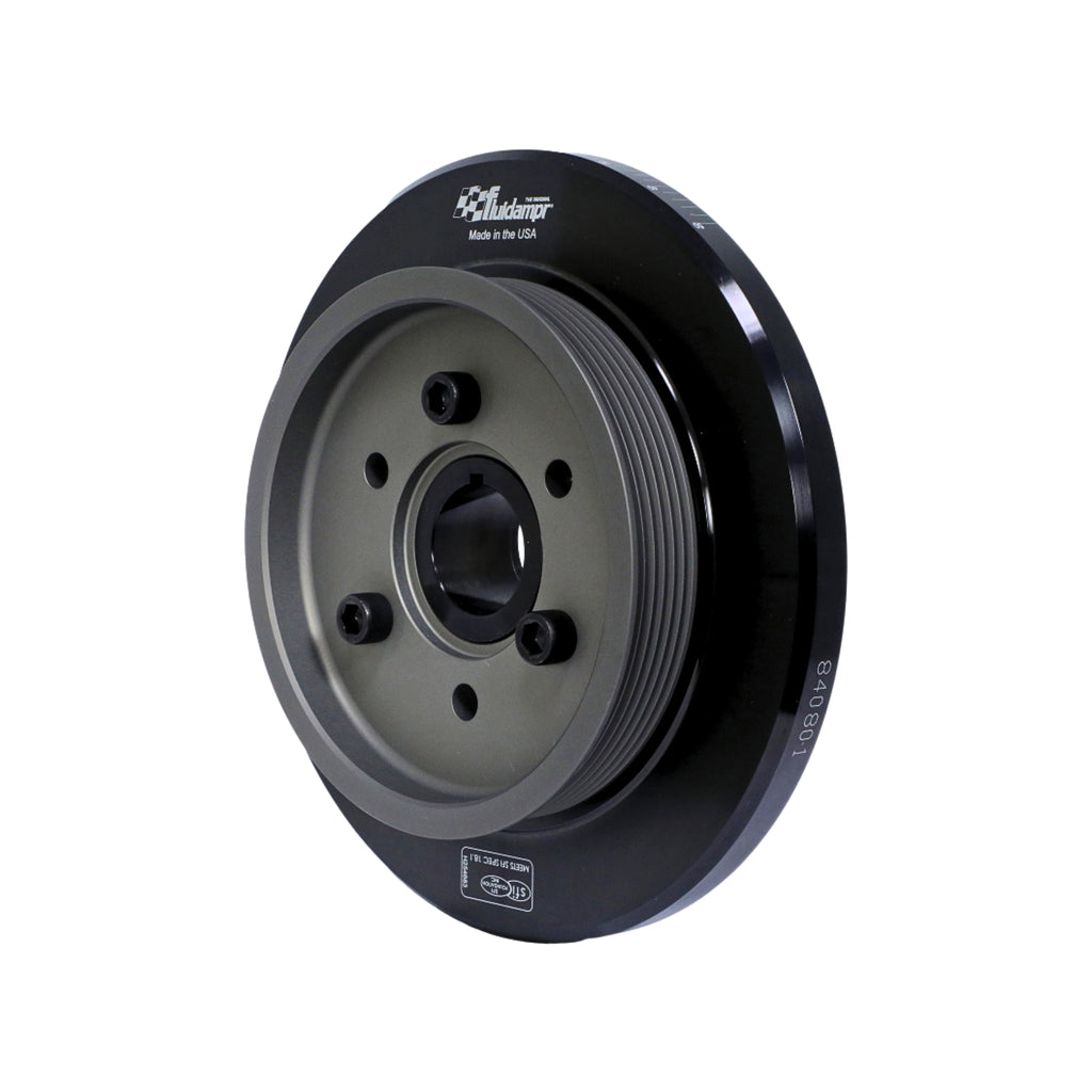 Toyota 2JZ I6 Fluidampr damper with internal balance – engineered for smooth power delivery and crankshaft protection
