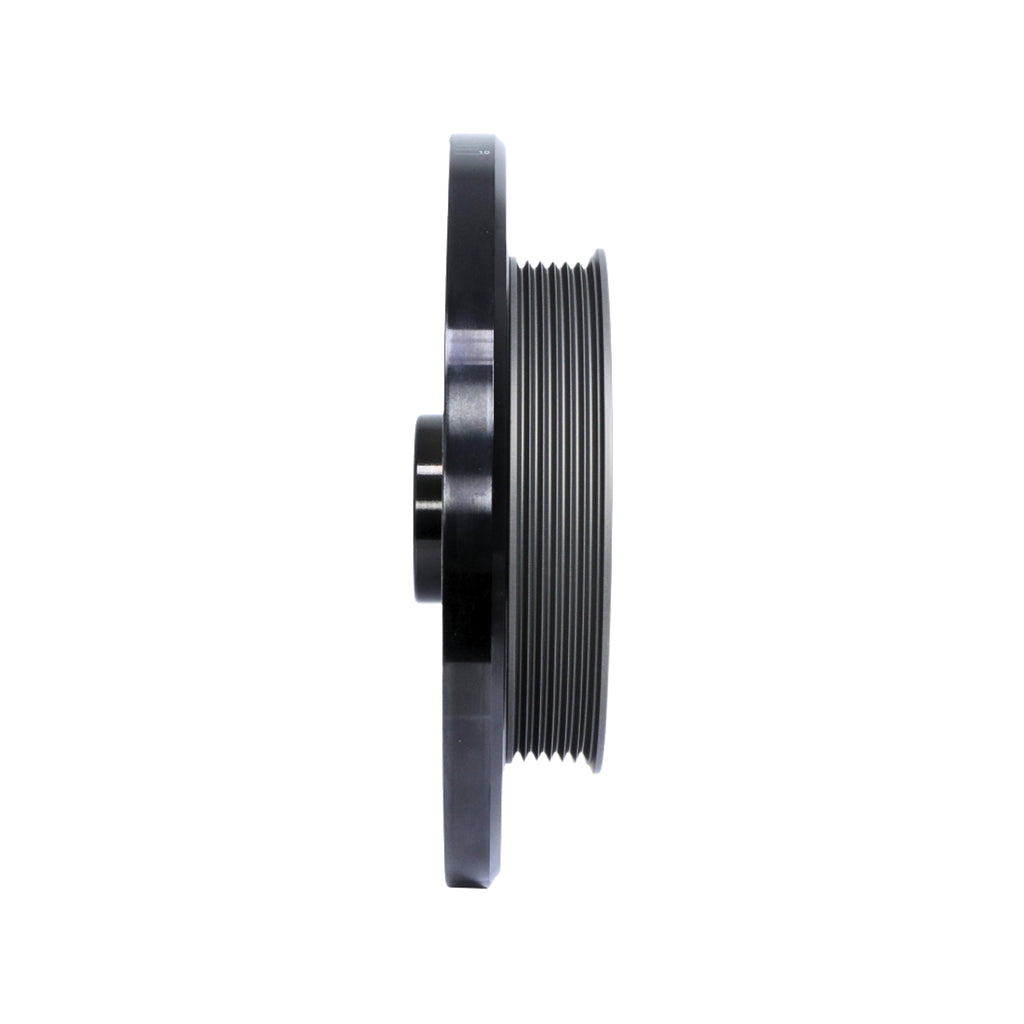 Fluidampr steel harmonic damper for Toyota 2JZ inline-6 – aftermarket upgrade for improved engine durability
