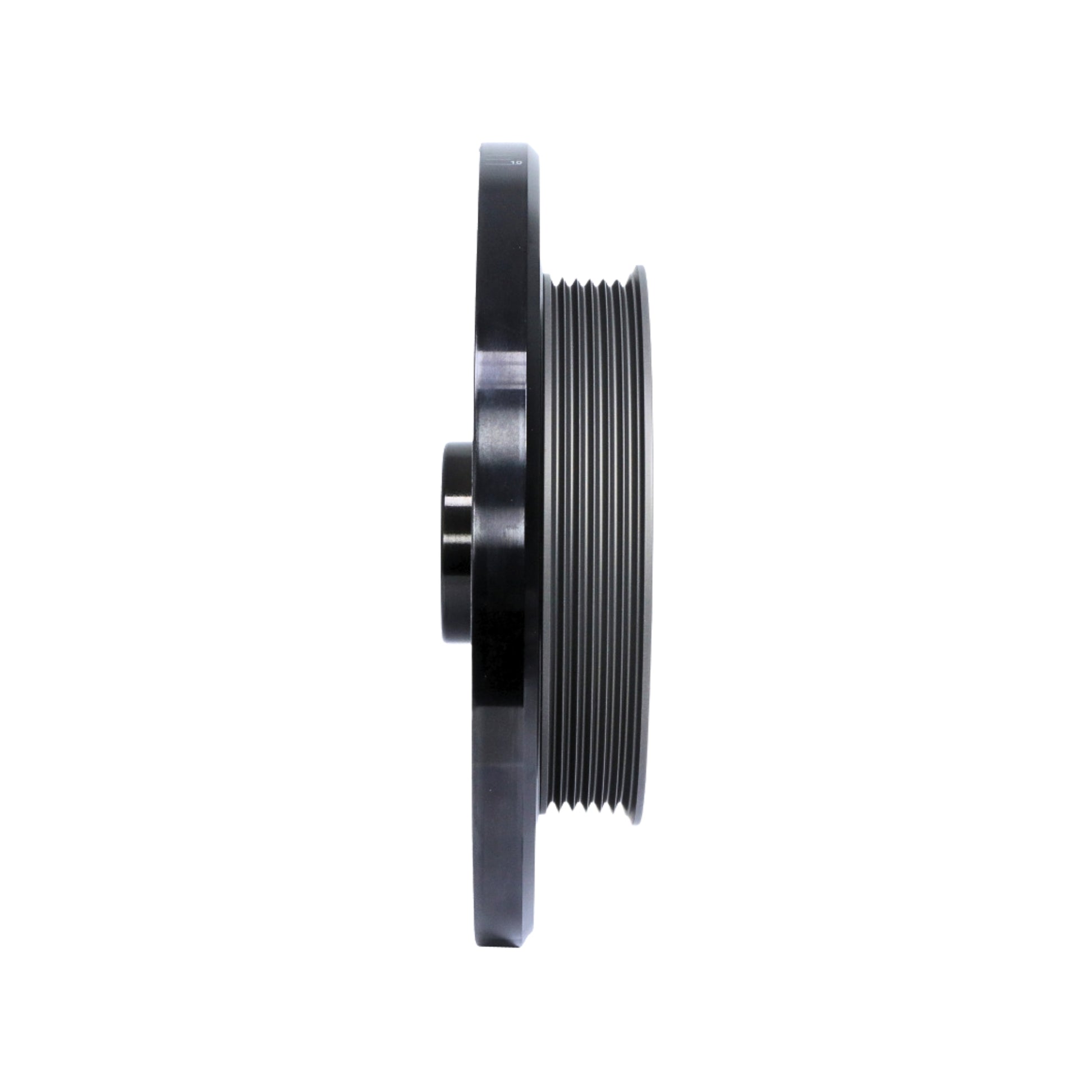 Fluidampr steel harmonic damper for Toyota 2JZ inline-6 – aftermarket upgrade for improved engine durability
