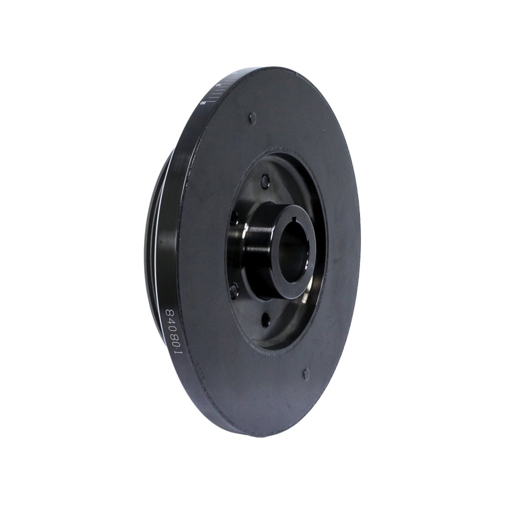Toyota 2JZ I-6 Fluidampr steel damper – designed to smooth engine operation and reduce crankshaft fatigue
