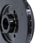 Steel internally balanced Fluidampr damper for Toyota 2JZ inline-6 – precision engineered for high RPM stability
