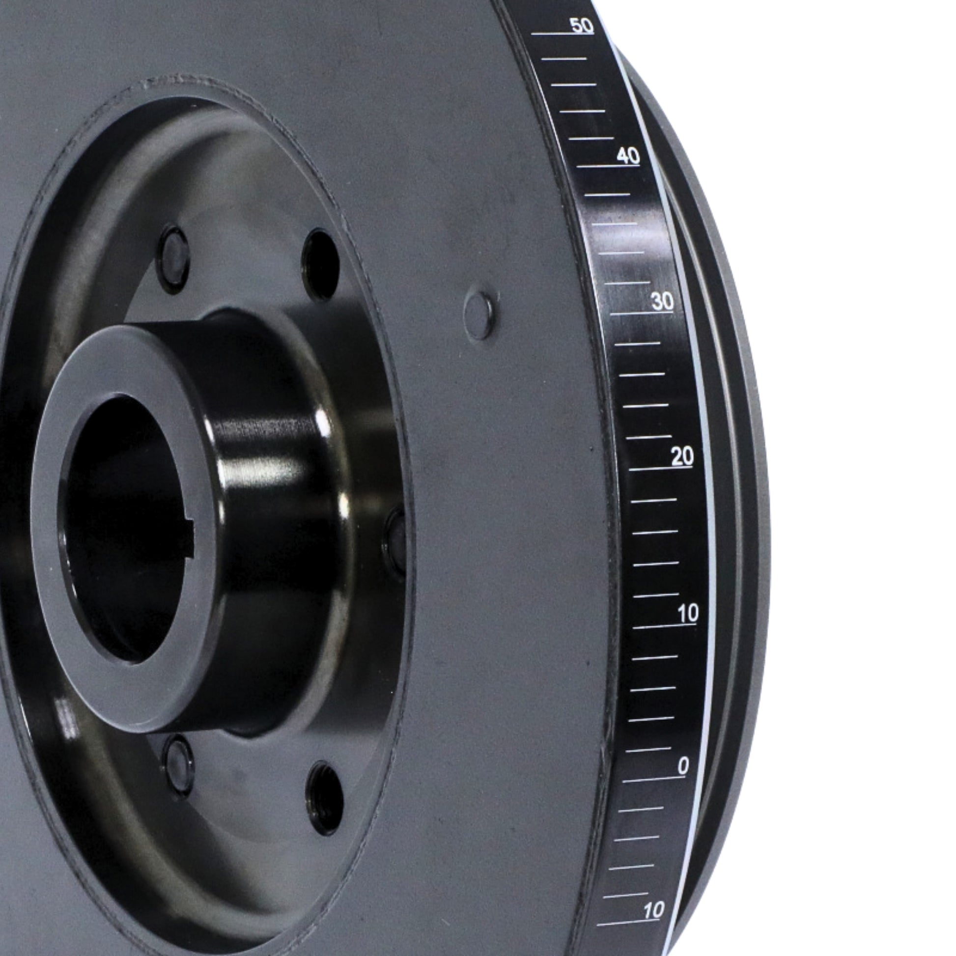 Steel internally balanced Fluidampr damper for Toyota 2JZ inline-6 – precision engineered for high RPM stability
