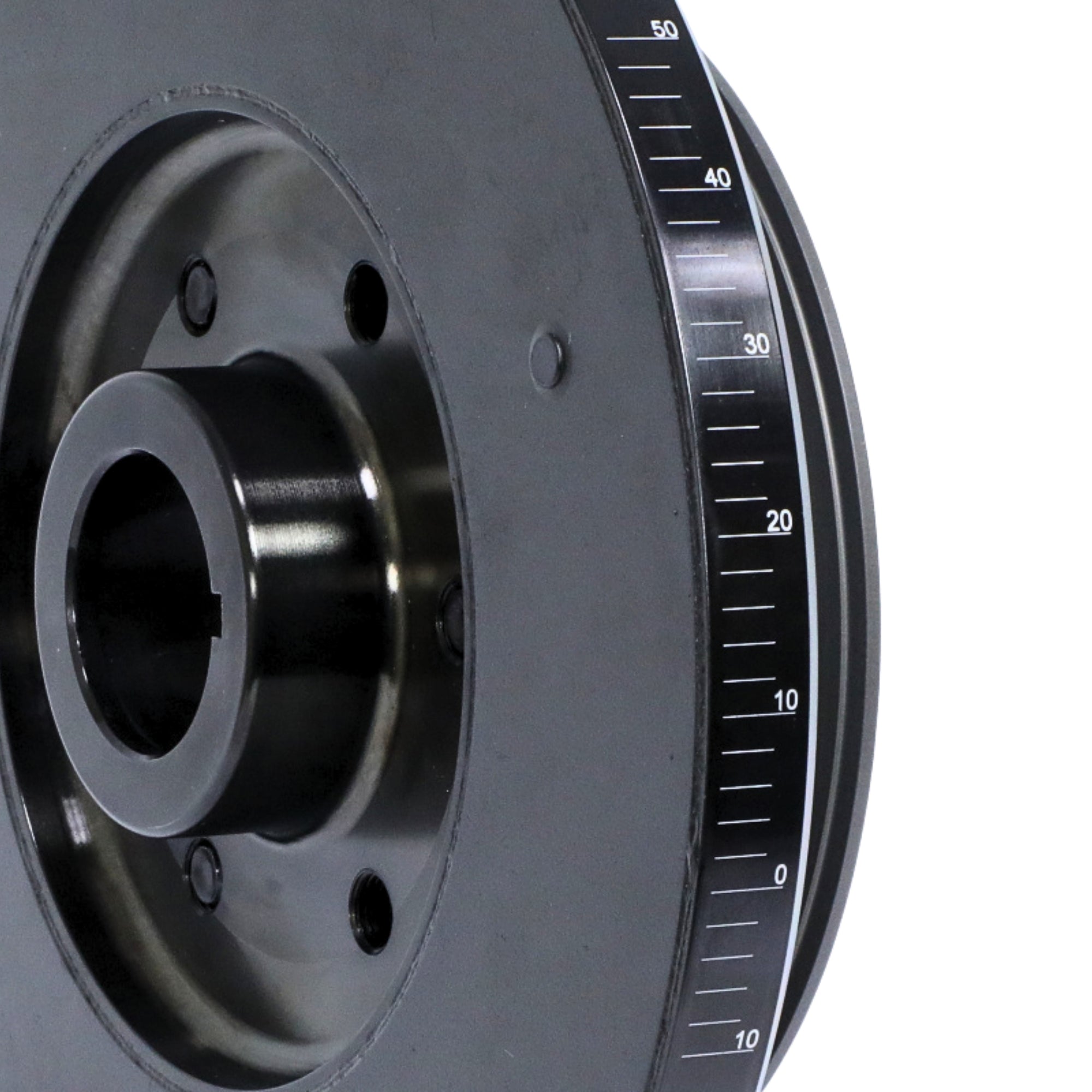 Steel internally balanced Fluidampr damper for Toyota 2JZ inline-6 – precision engineered for high RPM stability
