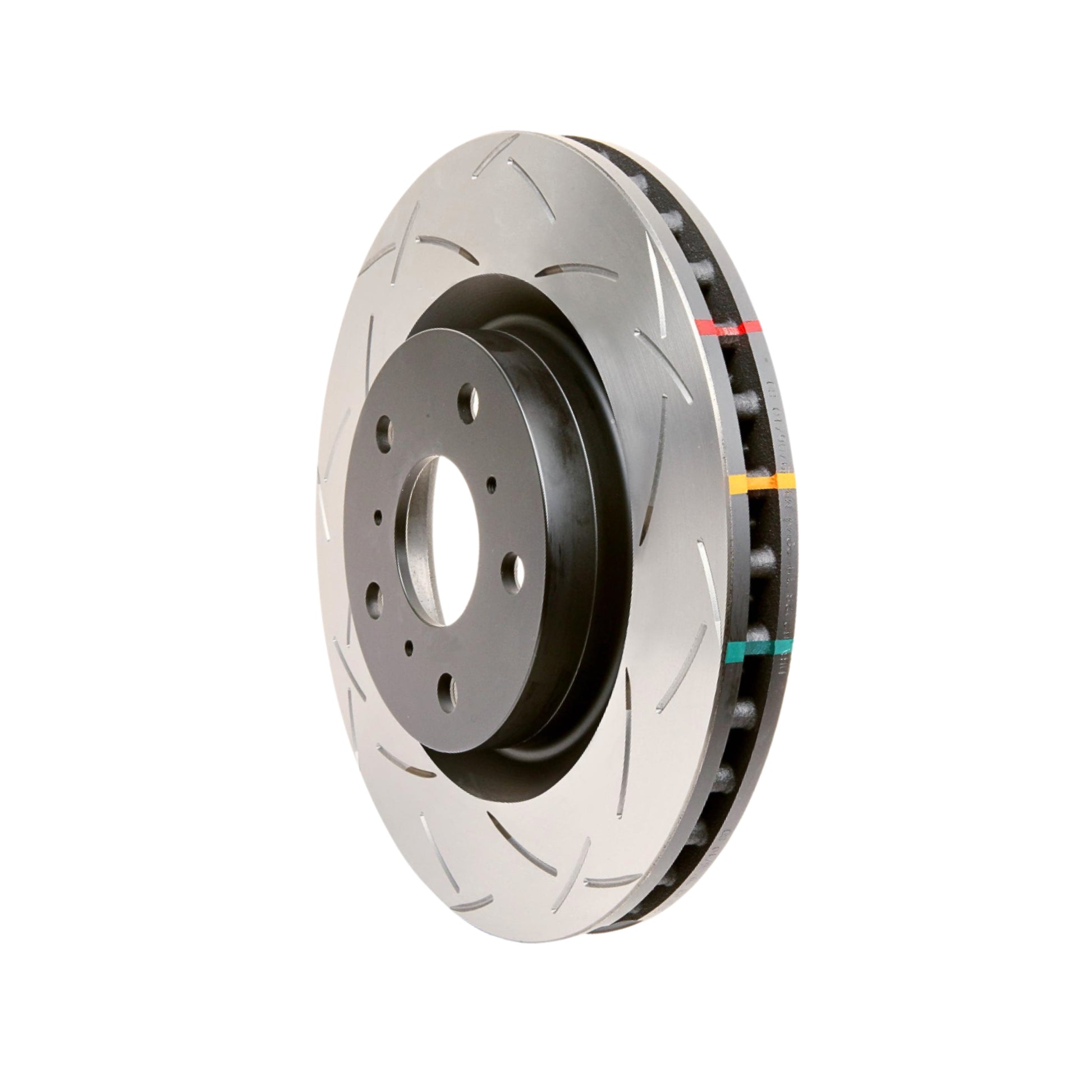 DBA 4000 Series slotted front brake rotor for Infiniti G35 with Brembo package – V35 chassis performance upgr
