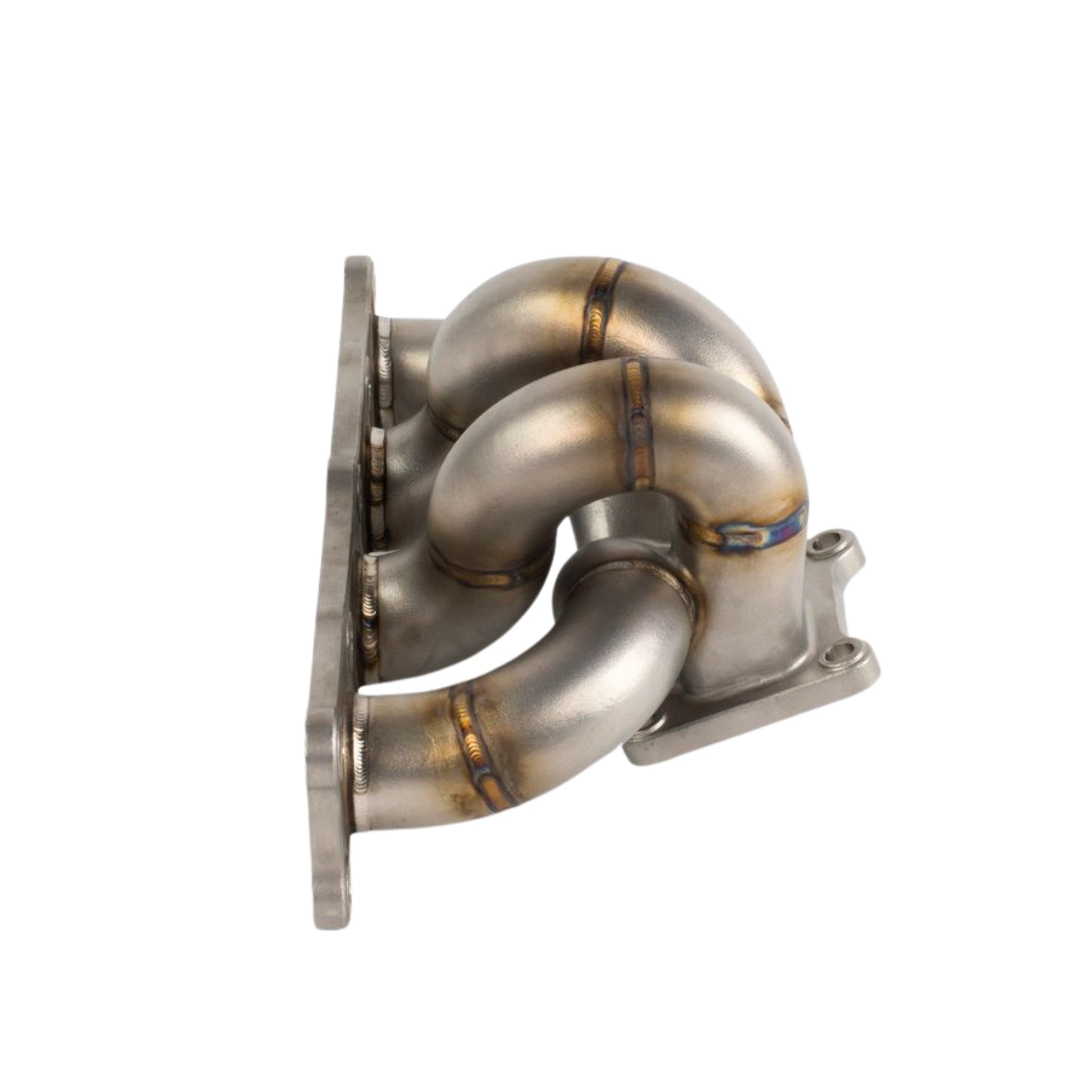 Mitsubishi exhaust manifold on a white background