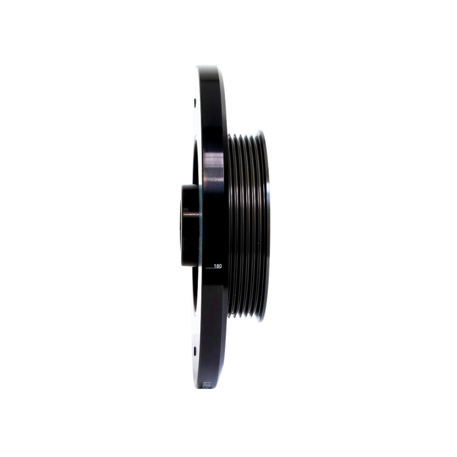 High-quality Toyota 1JZ/2JZ I-6 underdrive pulley harmonic balancer – reduces accessory belt speed for better throttle response
