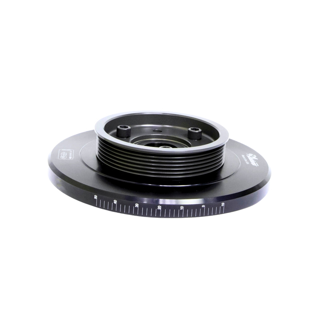 Toyota 1JZ and 2JZ I6 underdrive pulley harmonic balancer – engineered for reduced engine vibrations and improved throttle response

